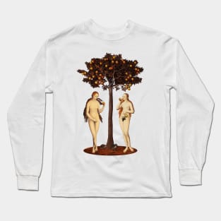 Eva and Lucy (Lucas Cranach) Long Sleeve T-Shirt